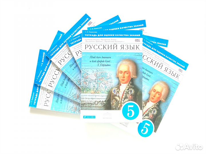 Пименова Русский язык 5: тетрадь для оценки знаний