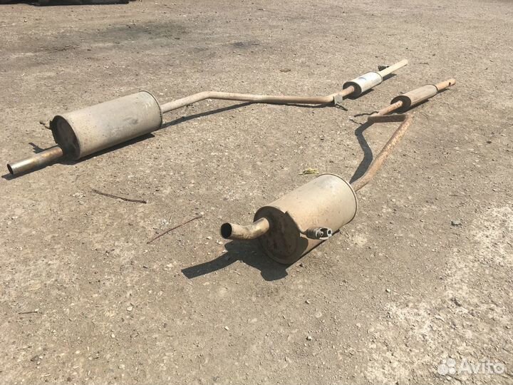 Глушитель Renault Logan Sandero Логан 2014 2008