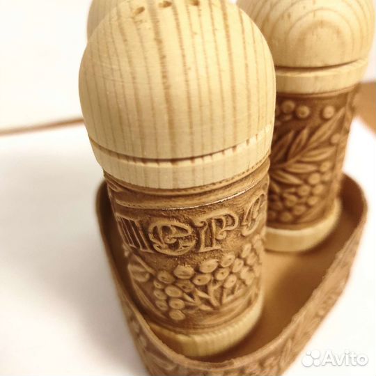 Набор для специй из бересты