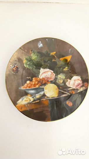 Тарелка декоративная чехия