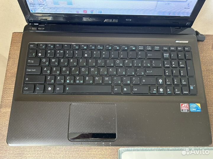 Ноутбук asys X52J