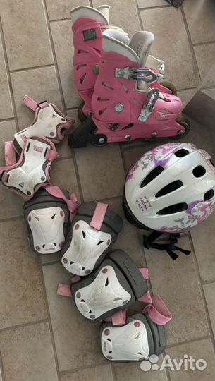 Детские ролики и защита