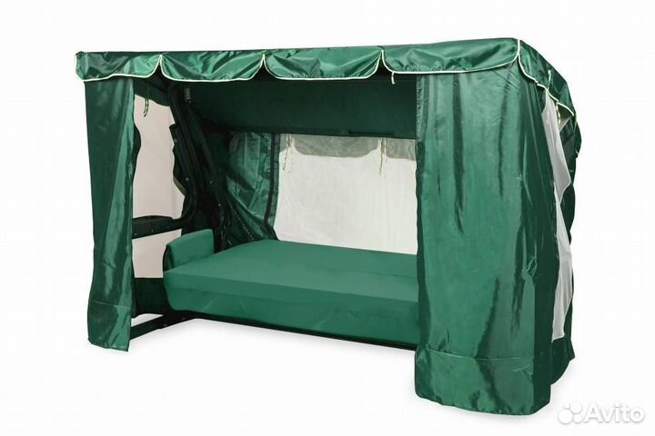 Садовые качели Нирвана 76 Classic зеленый