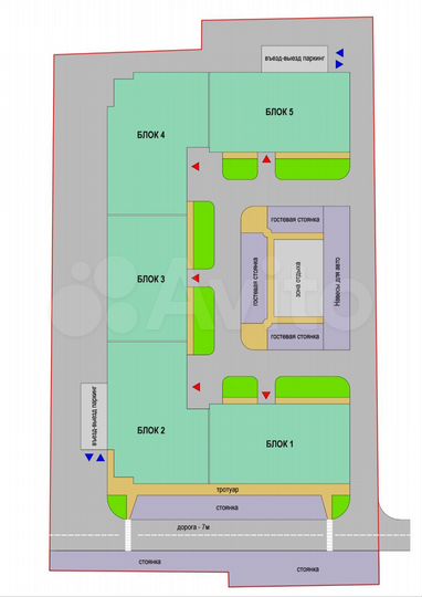2-к. квартира, 77,3 м², 5/12 эт.