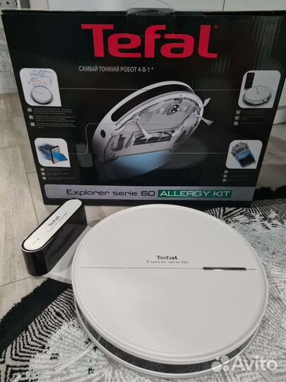 Робот пылесос tefal 60