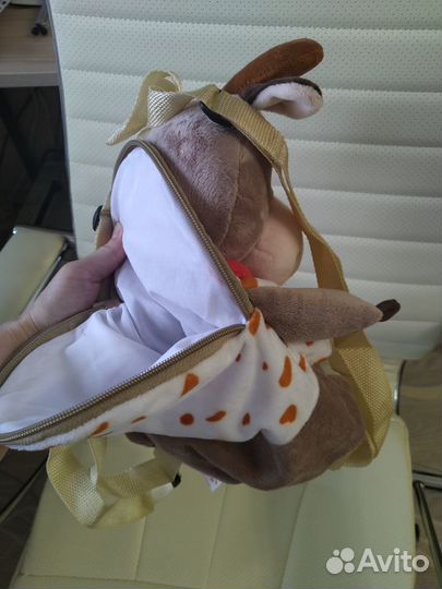 Рюкзак игрушка бык корова