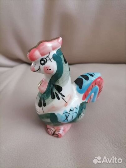 Фарфоровая статуэтка Петух СССР
