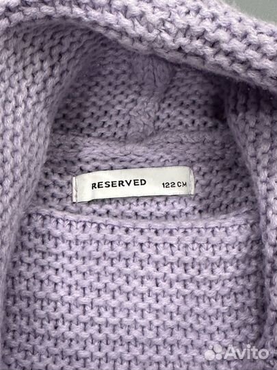 Свитер на девочку рост 122
