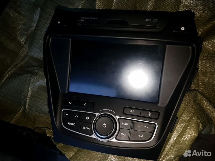 Хендай Санта Фе магнитола