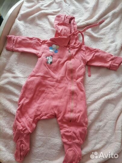 Вещи пакетом на девочку от 4 до 6 месяцев