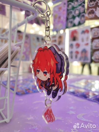 Брелок Дилюк Genshin