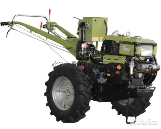 Дизельный Мотоблок с водяным охлаждением