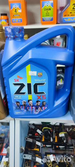 Масло Zic X5 10w40 4л