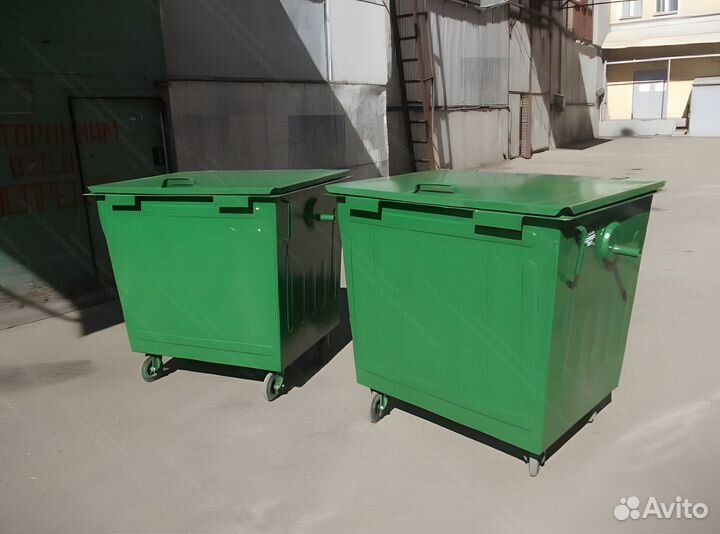 Мусорный евроконтейнер 1,1м3 Е1-03875