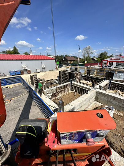 Кран борт, кран манипулятор