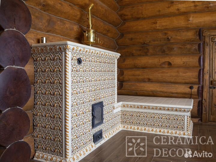 Печные изразцы от производителя CeramicaDecor
