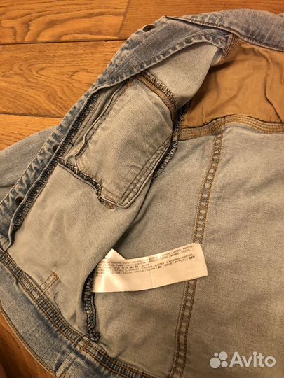 Джинсовая куртка на рост 110,4-5 лет