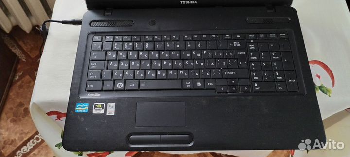 Ноутбук toshiba