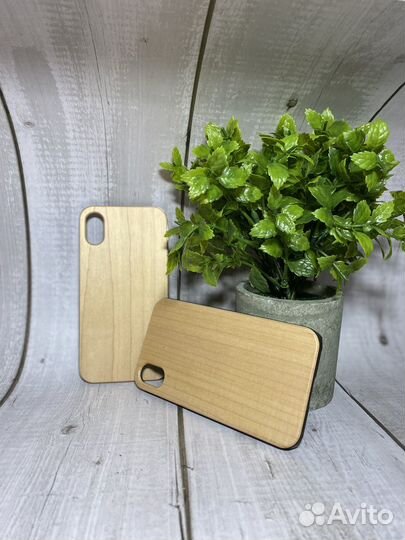 Чехол из дерева iPhone x
