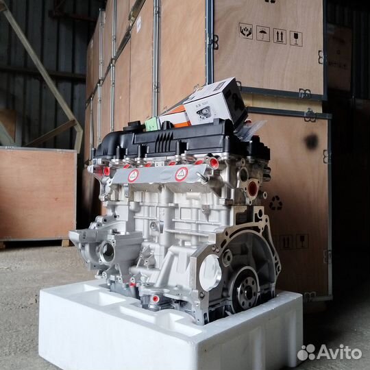 Двигатель на hyundai solaris kia rio ceed 1.6