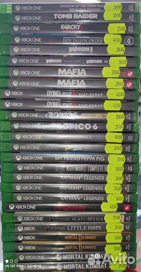 Игры на диске для детей на Xbox One