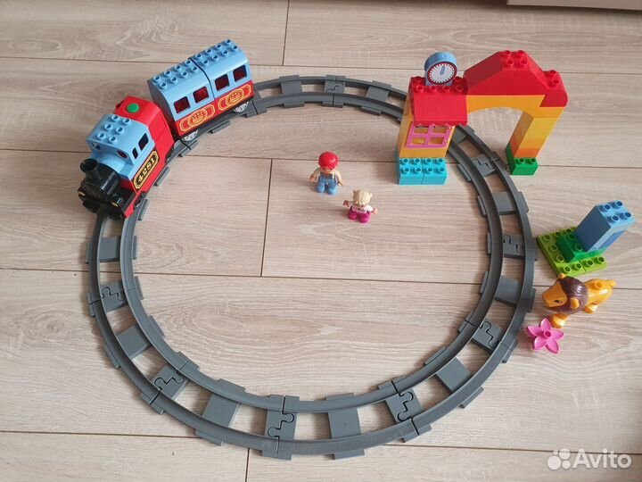 Lego duplo лего дупло железная дорога 10507 10506