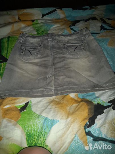 Юбка джинсовая