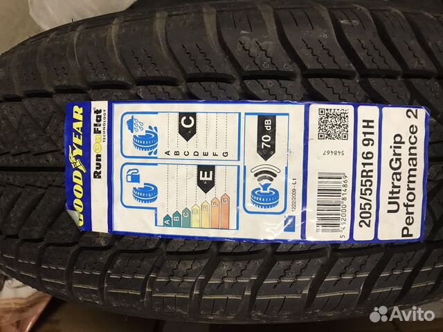 Goodyear UltraGrip Performance 2 205/55 R16