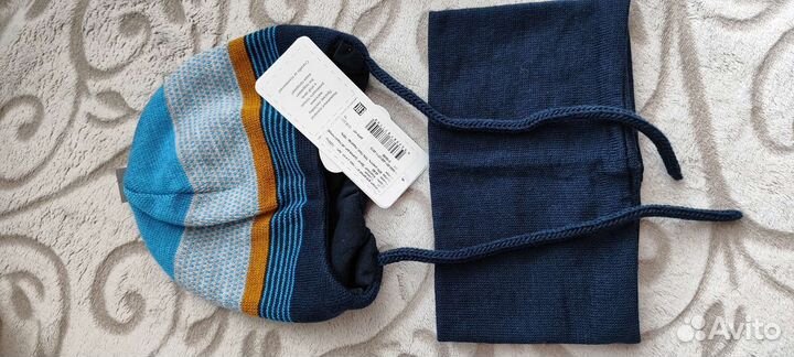 Комплект шапка и снуд для мальчика