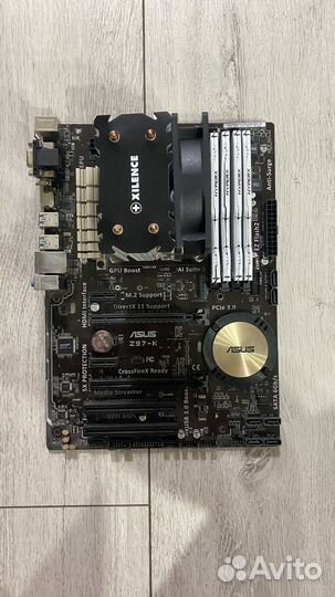 Сборка I7-4770k+asus Z97-K+DDR3 32Gb 1866гц+башня