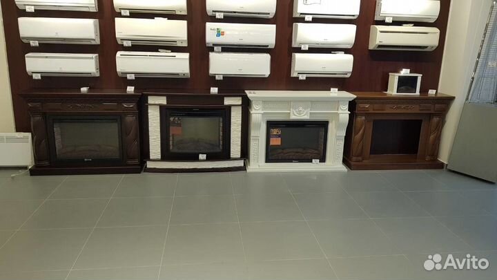 Камины электрические