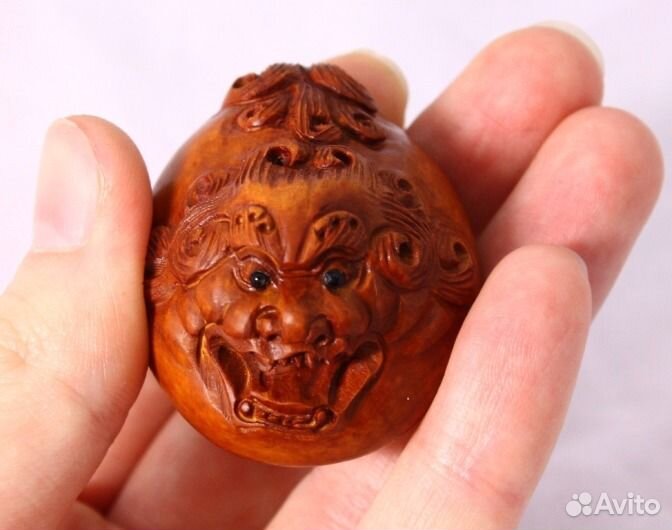 Статуэтка Дракон - Нэцкэ из Дерева Самшит ru* 64