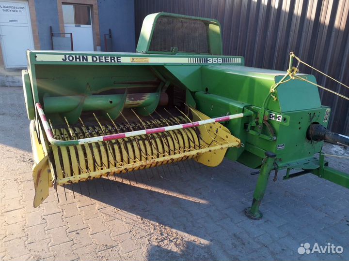 Пресс-подборщик John Deere 359, 2000