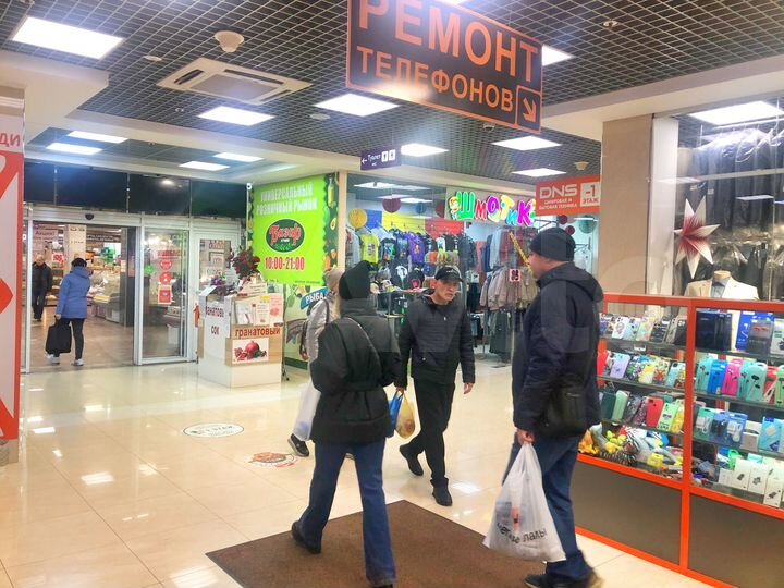 Торговая площадь в ТЦ, супер локация 18,1 м²