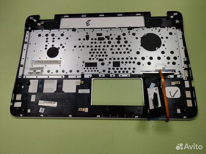 Топкейс Asus N551 серебро с подсветкой