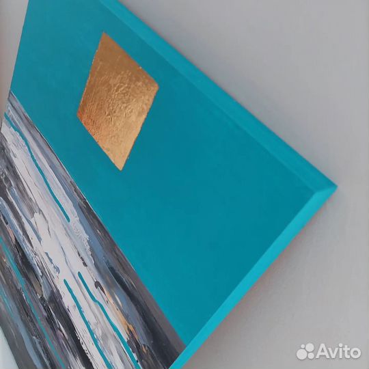 Интерьерная картина абстракция ручная работа