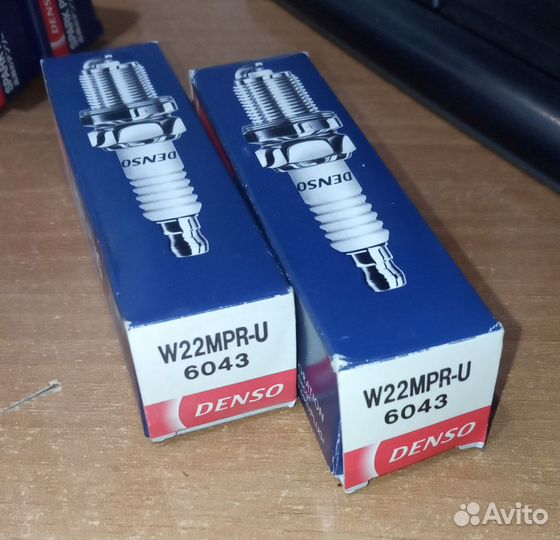 Свеча зажигания denso 6043 W22MPR-U