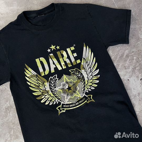 D.A.R.E. Винтажная Футболка