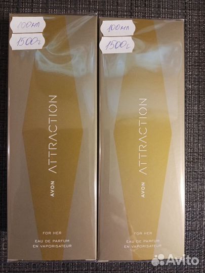 Парфюмерная вода Avon Attraction для нее, 100 мл