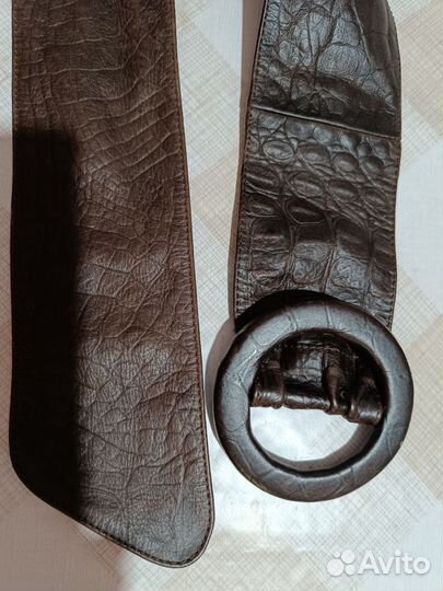 Ремень кожаный