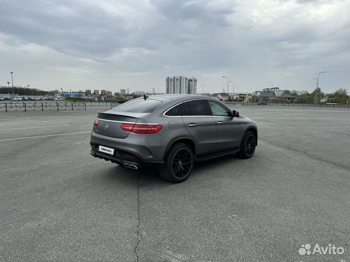 Mercedes-Benz GLE-класс AMG Coupe 5.5 AT, 2015, 117 300 км