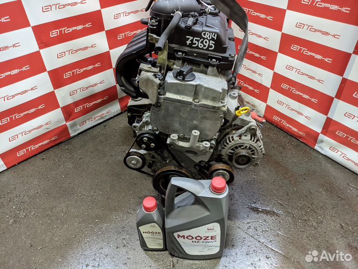 Двигатель CR14DE на cube