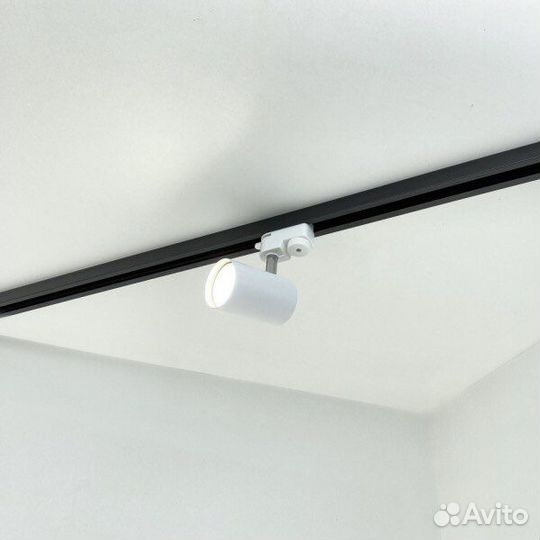 Трековый набор светильники 4шт шинопровод 2м лампы