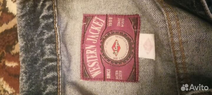 Джинсовая куртка мужская lee cooper