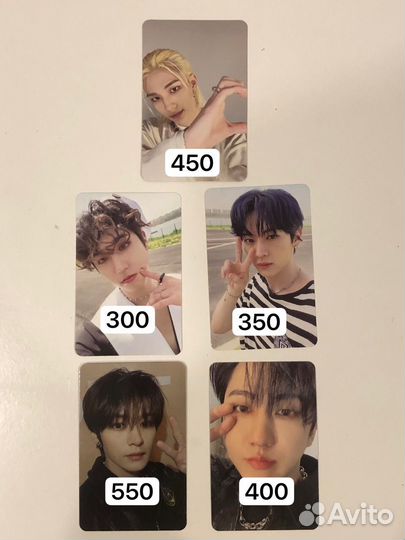 Stray kids карточки 5 star