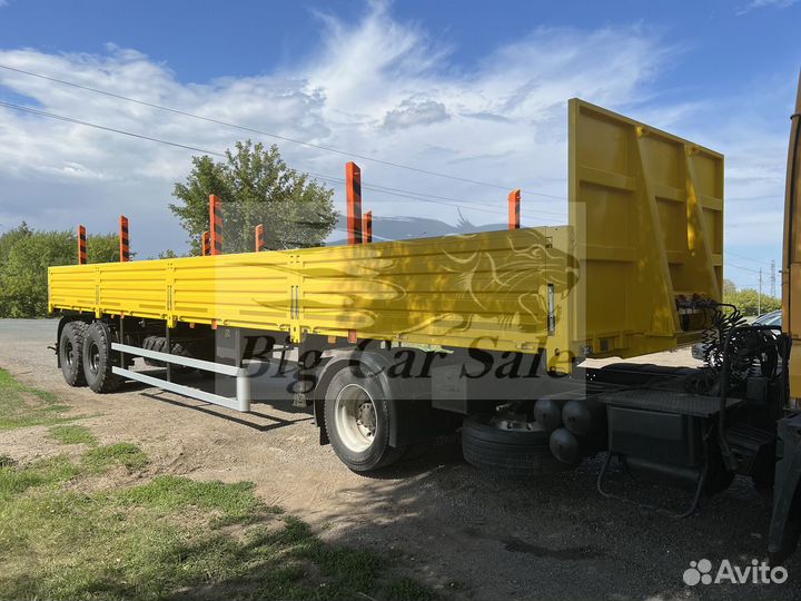 Полуприцеп бортовой ТЗА 588521-02410, 2023