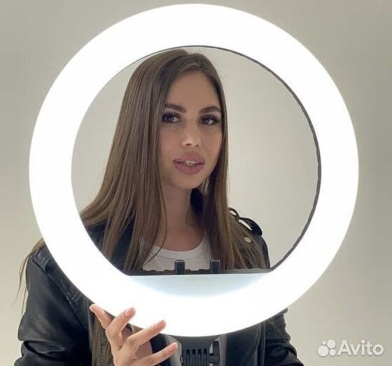 Кольцевая лампа со штативом + доставка