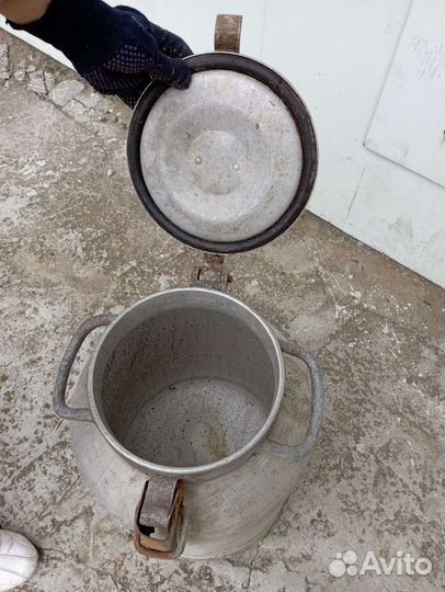 Фляга алюминиевая бу 40л