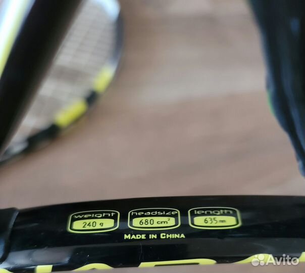 Ракетки для большого тенниса, и 3 чехла