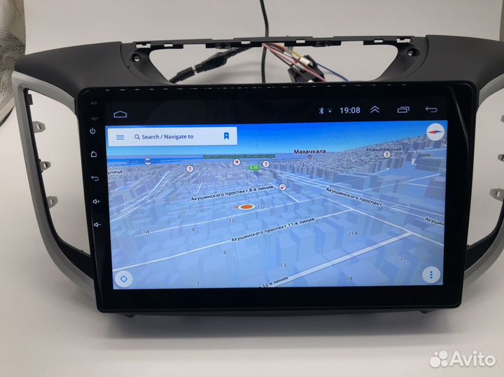 Hyundai Creta Tucson магнитола на андроиде 10 дюйм